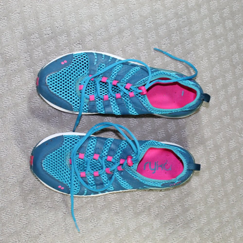 Ryka Teal Hydro Sport Sneakers - Picture 2 of 6